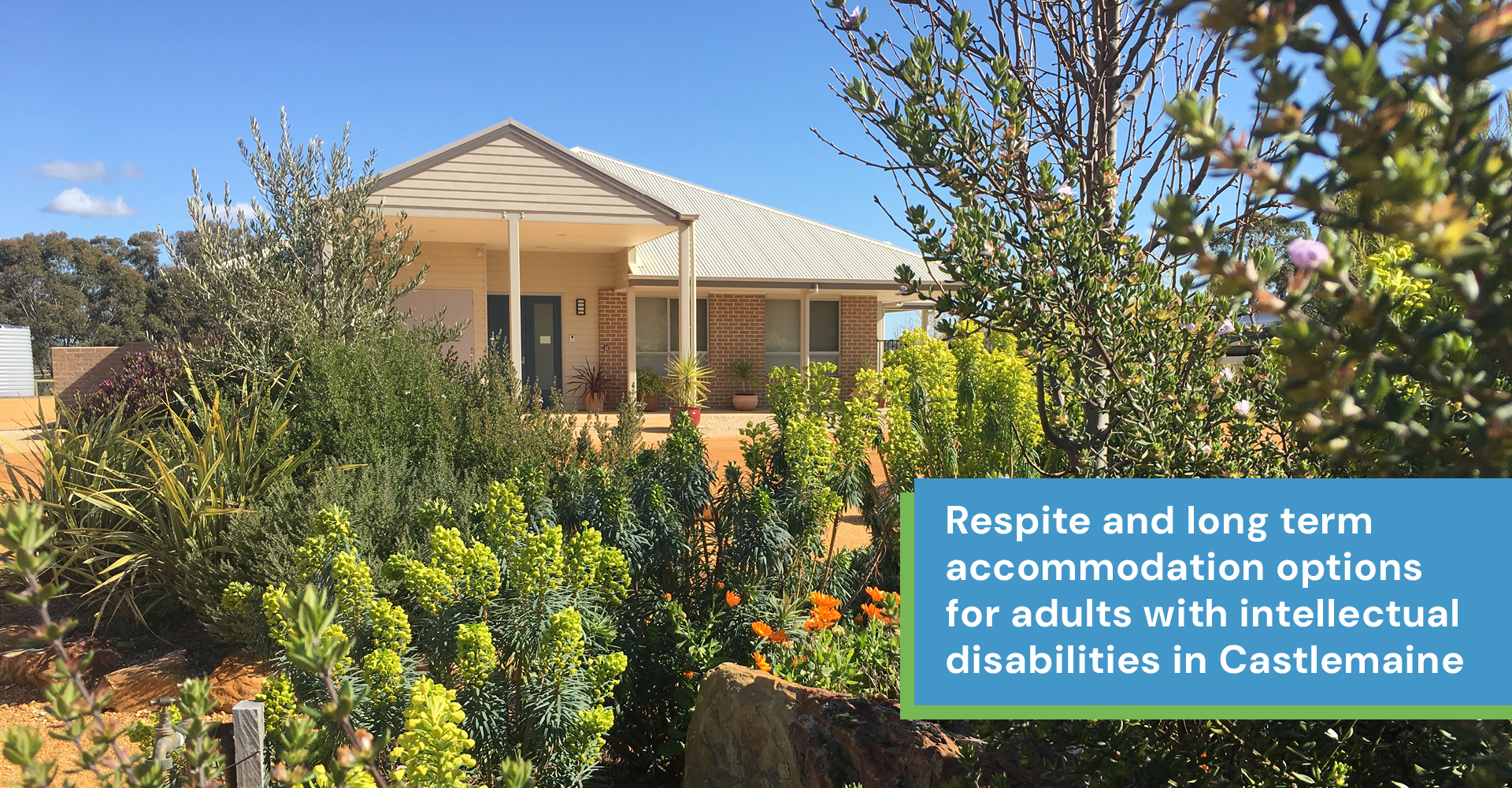 Respite and long term accommodation options for adults with intellectual disabilities in Castlemaine